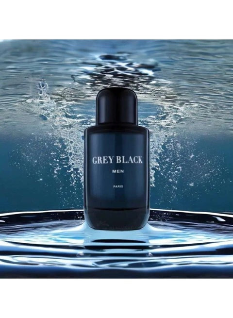 grey black perfume for men 100 ml